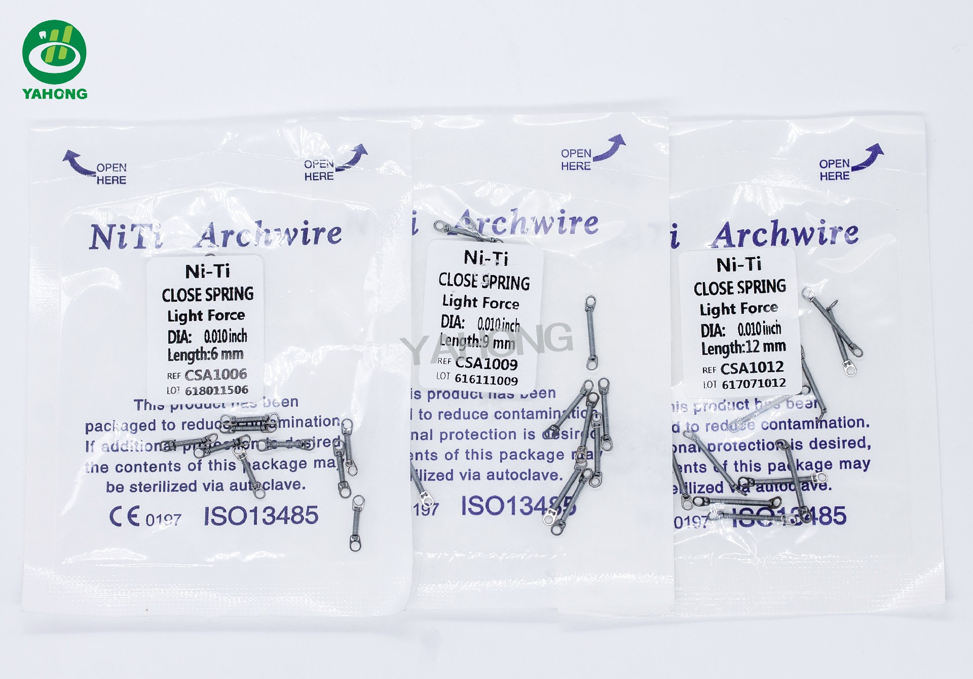 NITI Close Spring (Same Eyelet)