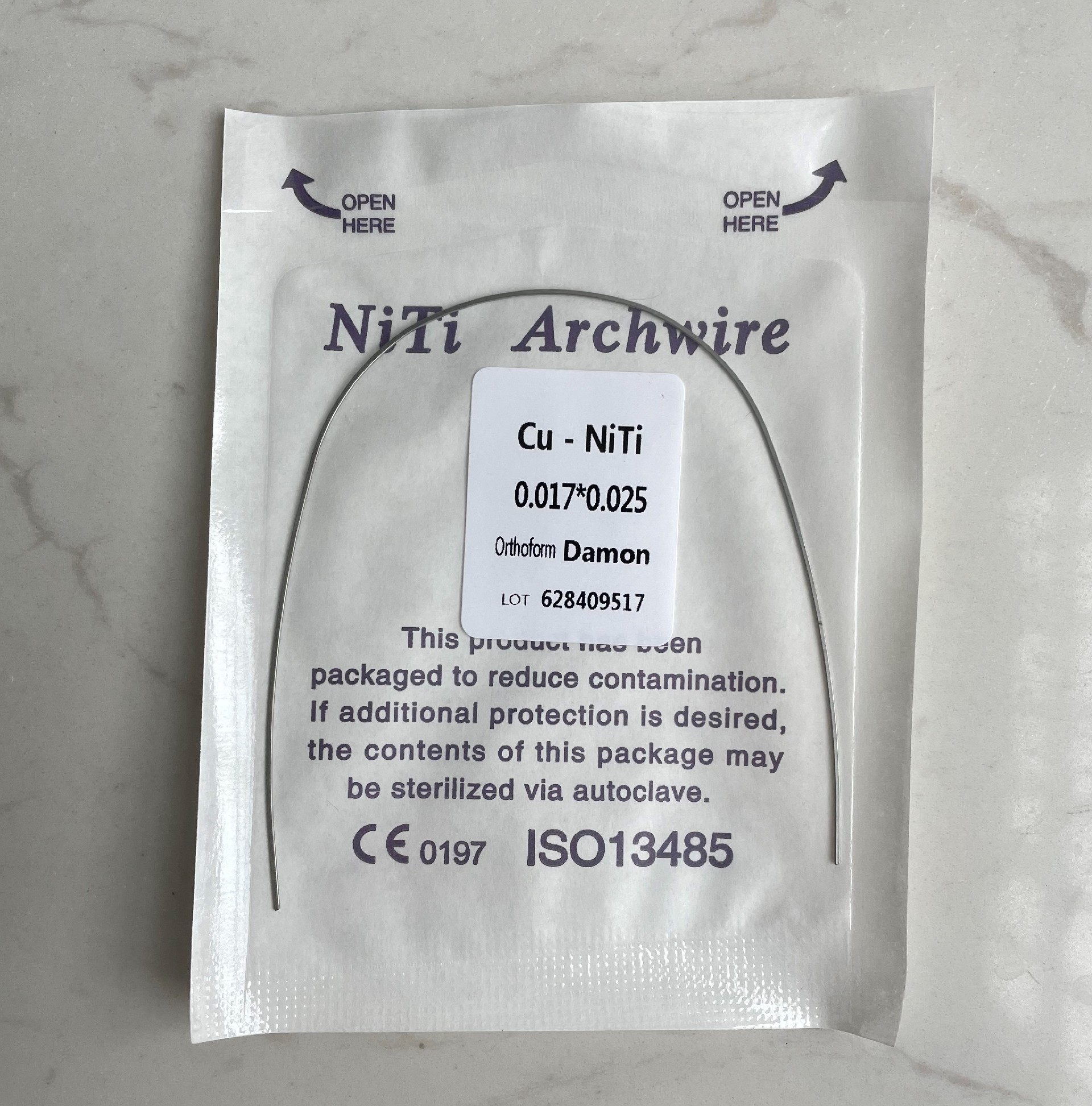 CU-NITI  Wires Without Stop