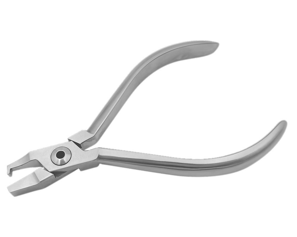Horizontal groove thermoforming pliers