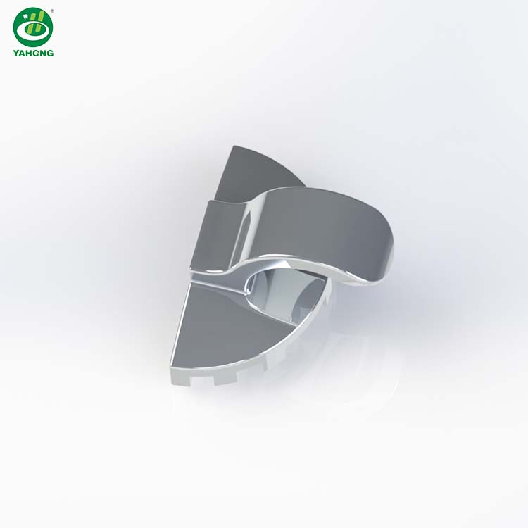 Bondable Lingual Button with Single Cleat