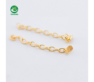 Gold Button chain